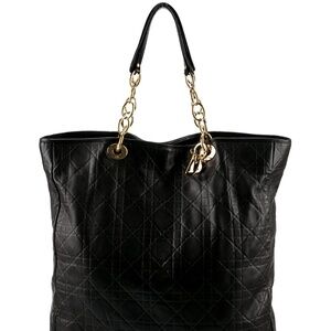 CHRISTIAN DIOR Large Cannage Tote
